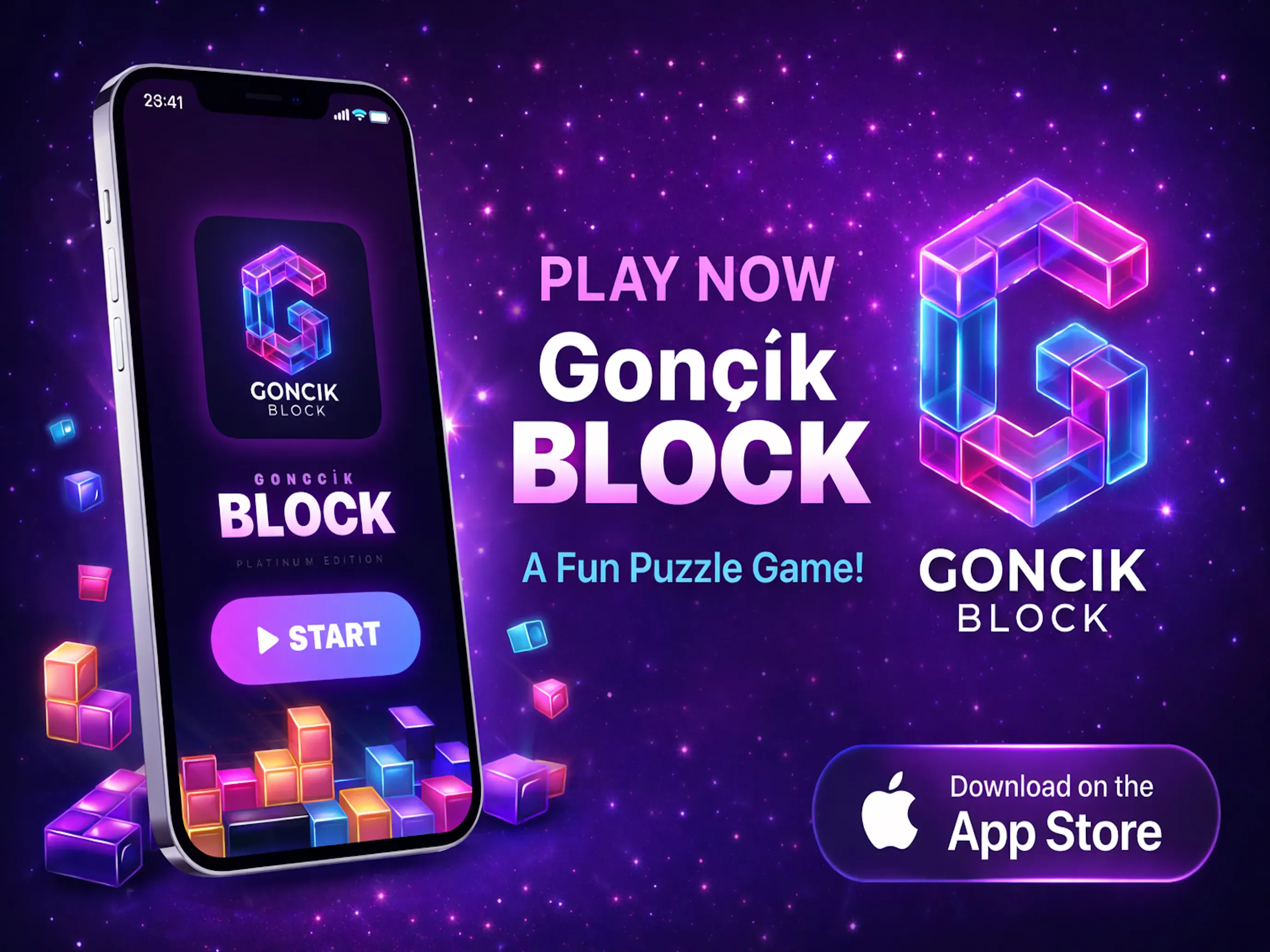 Block Oyunu ios app yayında.